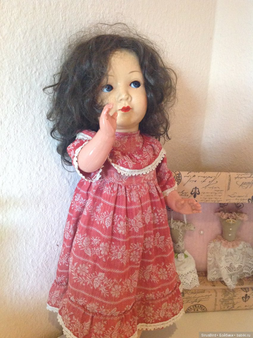 Обидчивая Рози — Редкие антикварные куклы и реплики: воск