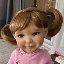 Парик 9-10 хвостики