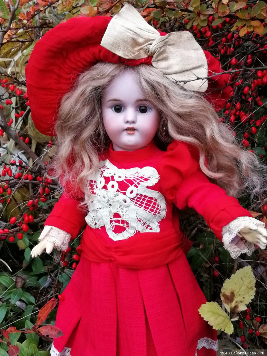 Осенняя прогулка — Антикварные куклы Simon & Halbig (S&H): Симон Хальбиг (фото 4)