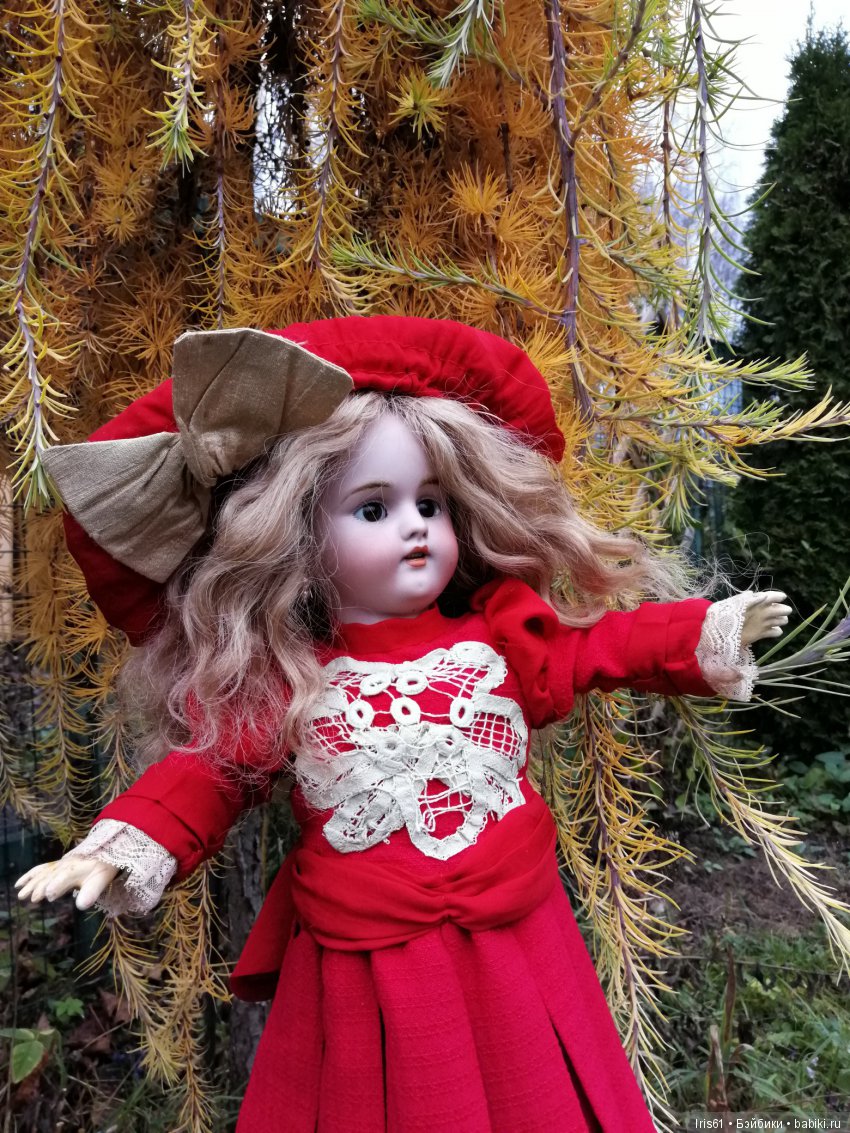 Осенняя прогулка — Антикварные куклы Simon & Halbig (S&H): Симон Хальбиг (фото 5)
