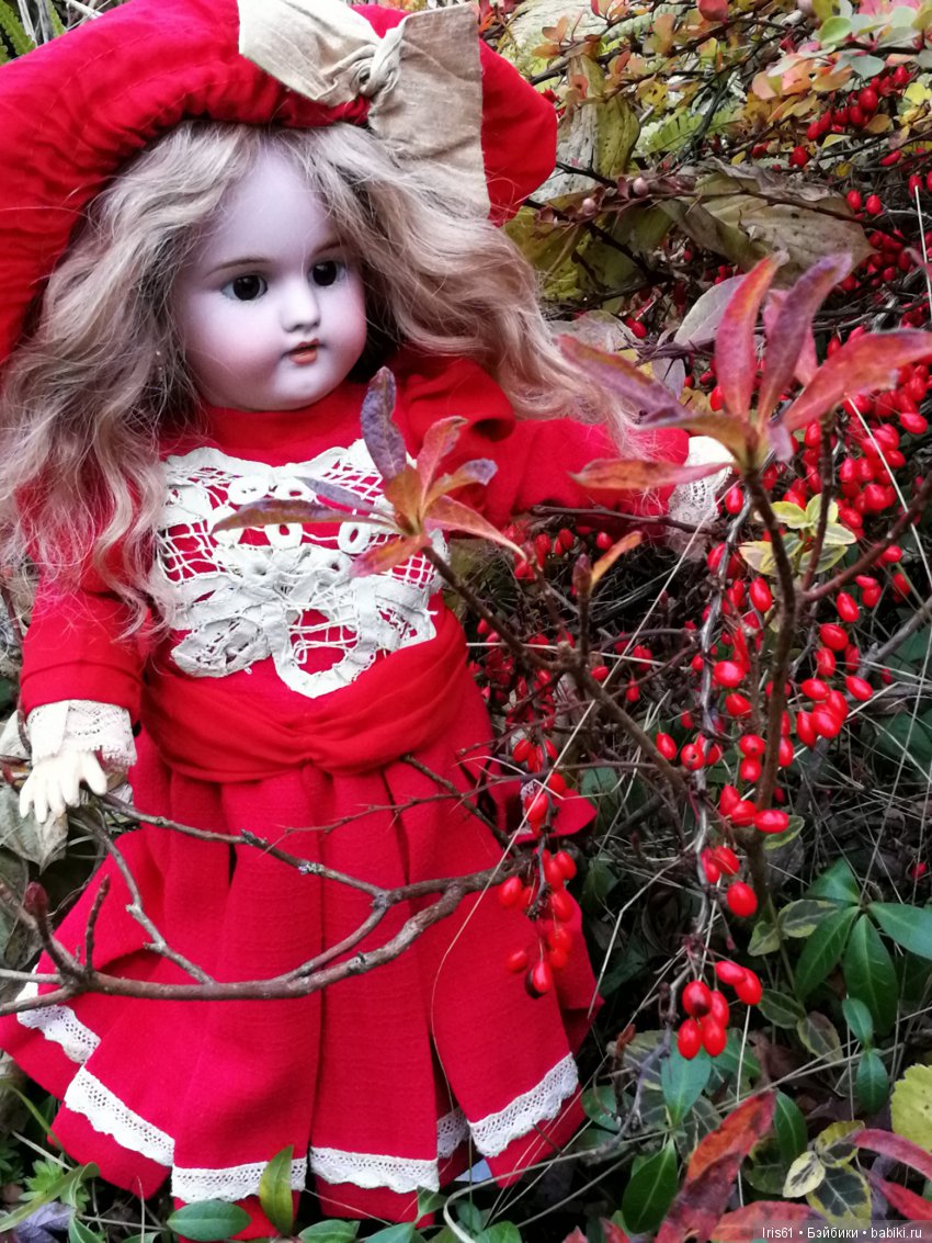 Осенняя прогулка — Антикварные куклы Simon & Halbig (S&H): Симон Хальбиг (фото 3)