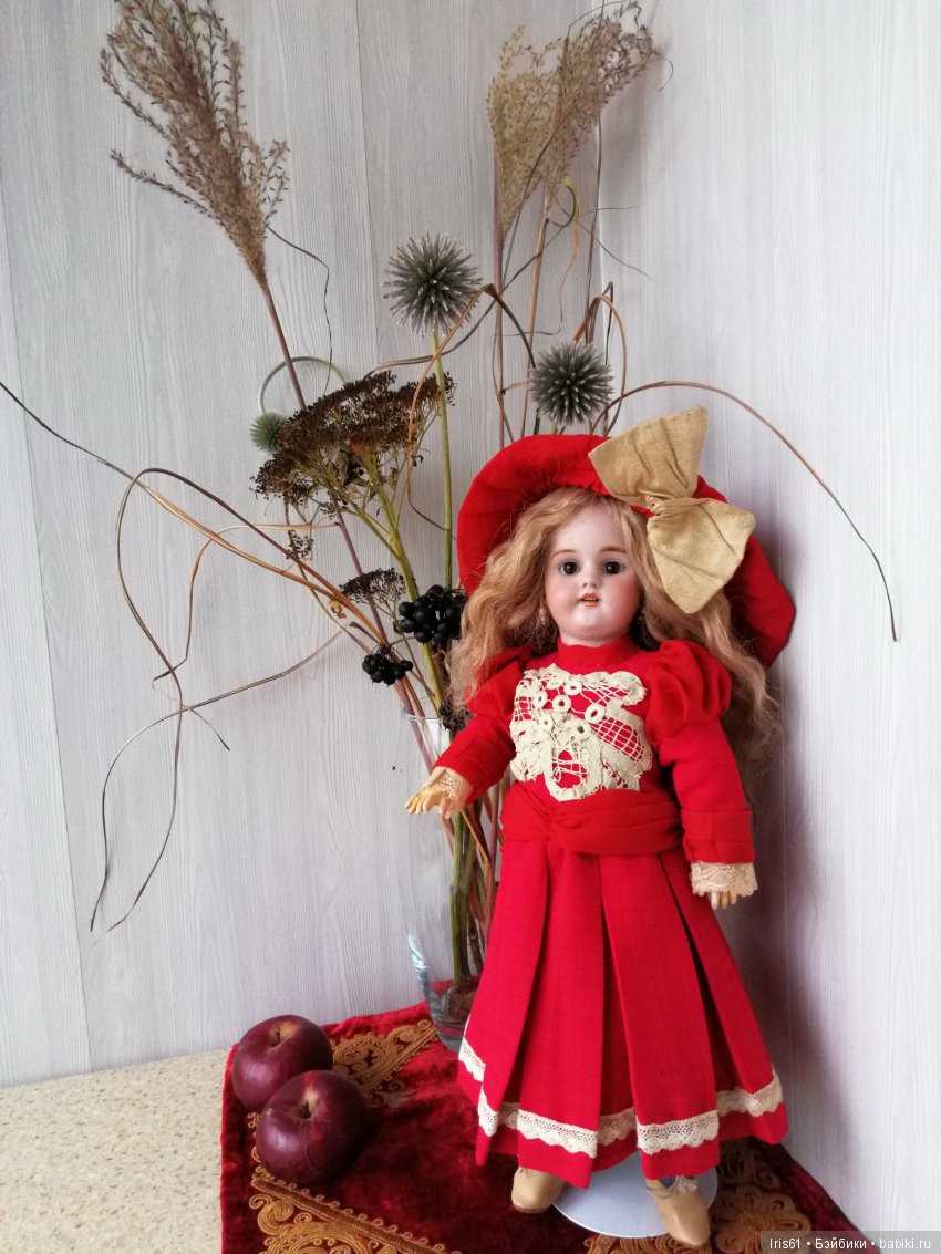 Осенняя прогулка — Антикварные куклы Simon & Halbig (S&H): Симон Хальбиг (фото 7)