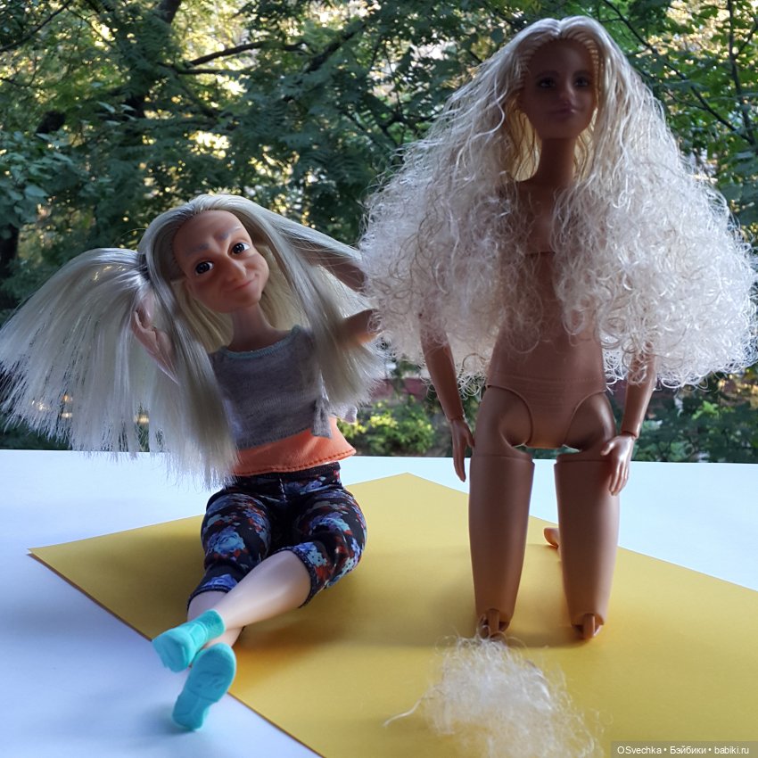 BMR 1959 Милли-одуванчик или выпрямляю волосы. Часть 2, промежуточная перед результатом. Спасибо всем откликнувшимся (фото 7)