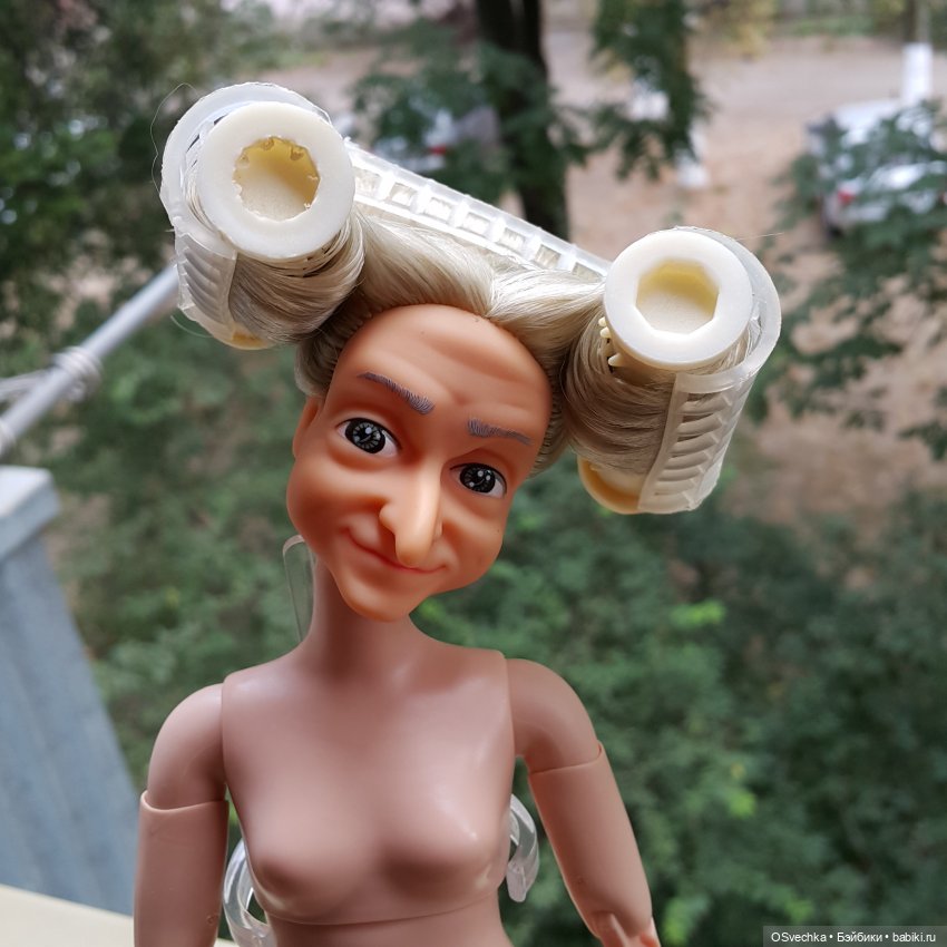 Моя "Цирюльня-шевелюрня" или Как я мучила кукол (BMR1959, каратистка 2020 и Галамартовна)