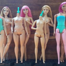 Опыт гибридизации: две Дайи (поваренок и дримтопия Dreamtopia), Дейзи (без аксессуаров), дримтопия-улыбашка. Сломанные два якоря и ремонт