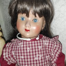 Красивая крупная кукла Hans Volk