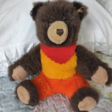 Винтажный мишка мохер Штайф