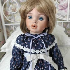 Фантастическая красавица, полностью фарфор