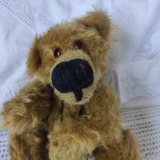 Авторский фантазийный мишка, винтаж