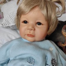 Реалистичная малышка  Doris Stannat dolls, Дорис Штаннат