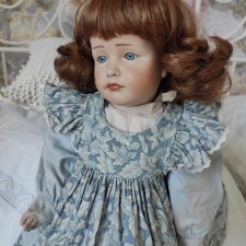 Реплика антикварной куклы K&R