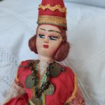 Красивая кукла из ткани