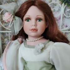 Красивая винтажная фарфорка