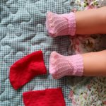 Ажурные винтажные носочки