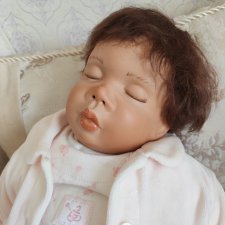 Авторская Сплюшечка из фарфора