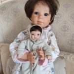 Авторская кукла по молду Лизон от Элизабет Линднер