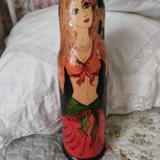 Матрёшка с ручной авторский росписью