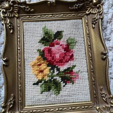 Миниатюрная картина в кукольный интерьер