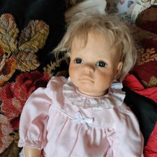 Авторская кукла из полимерной смолы