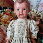 Красивая девочка целлулоидная шильдкрот