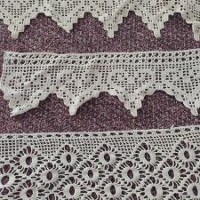 Ручное хлопковое кружево