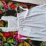 Антикварный передник из шитья