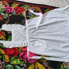Антикварный передник из шитья
