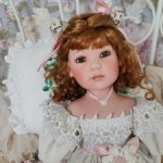 Красивая винтажная фарфорка