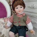 Красивая винтажная фарфорка