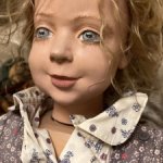 Уникальная кукла из дерева