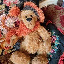 Авторский мишка в стиле Zwergnase