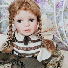 Красивая винтажная фарфорка