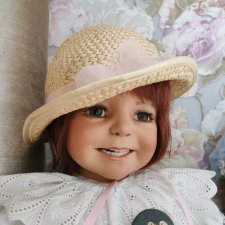 Соломенная шляпка от Гюнцель