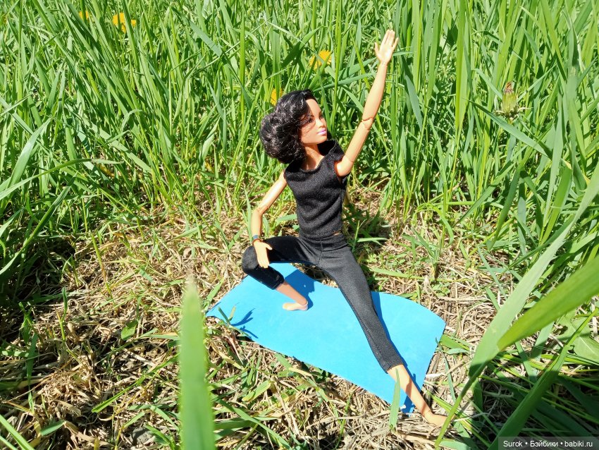 Занятие йогой вместе с Катариной (фото 5)