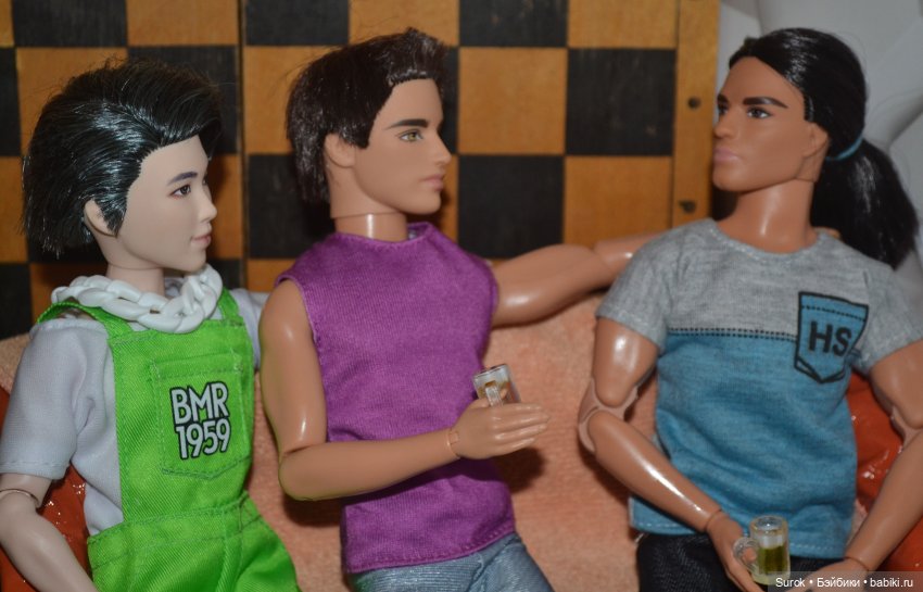 Мальчишник у Марка — Куклы Barbie (Барби): Looks (фото 10)