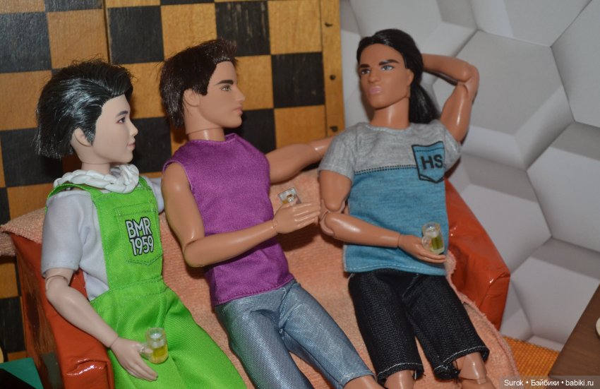Мальчишник у Марка — Куклы Barbie (Барби): Looks (фото 9)