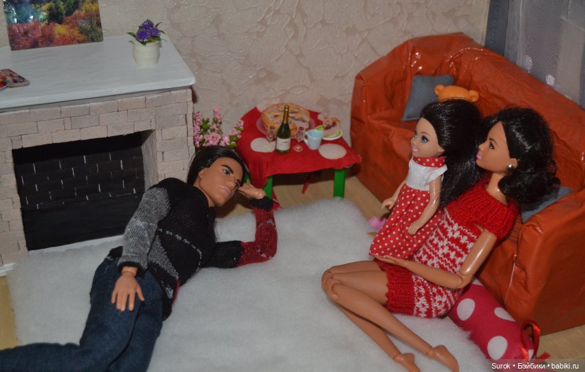 Уютный вечер Антонио и Катарины