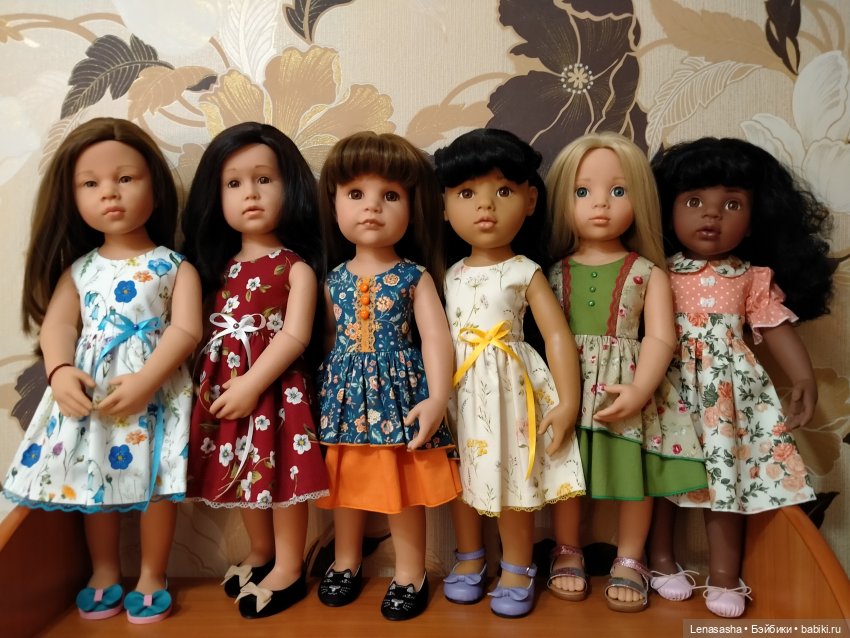 Девочки Готц и летние платьица