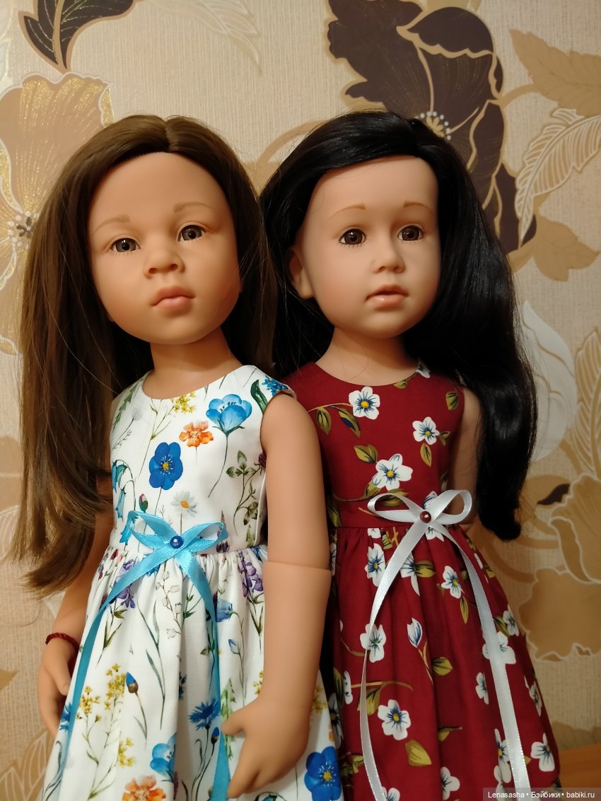 Девочки Готц и летние платьица