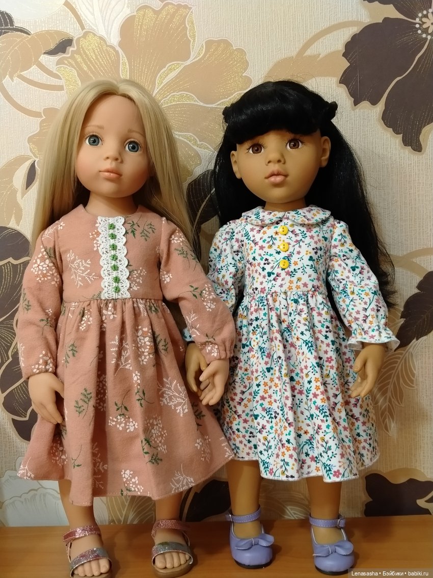 Девочки Готц и теплые платьица