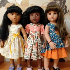 Девочки Готц и летние платьица