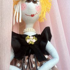 Платье в горошек