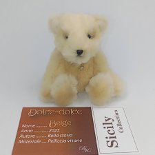 Мишка из натурального меха норки Dolce