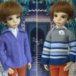 Много джемперов для БЖД МСД от Kaye Wiggs и др. кукол роста 40-45 см