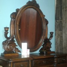 Пусть шкаф или горку не купила,но приобрела очень интересный экземпляр.