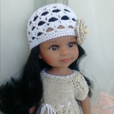 Льняной наряд с обувью на Паолок.