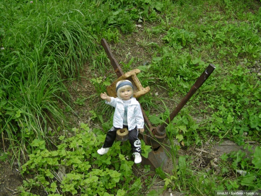 На заброшенной железнодорожной ветке