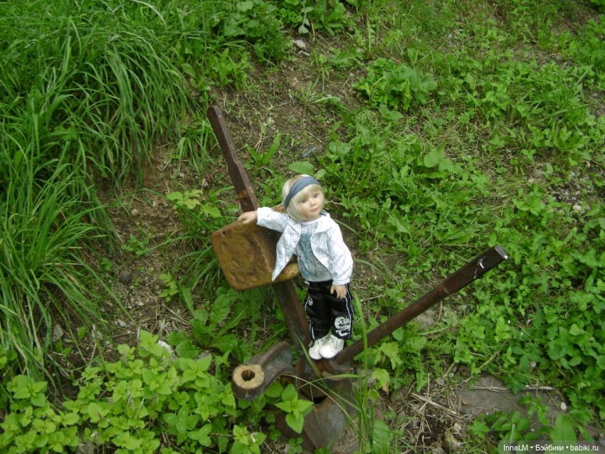 На заброшенной железнодорожной ветке