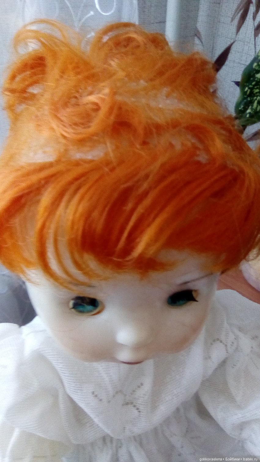 Из рыжей в шатенку — Перепрошивка волос и восстановление париков: МК (фото 2)