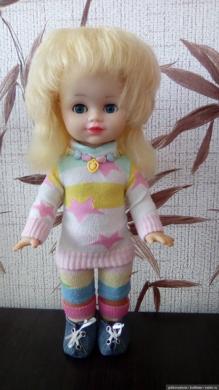 Привела в порядок Эллу — Ремонт кукол СССР и ГДР (немок): чернота (фото 3)